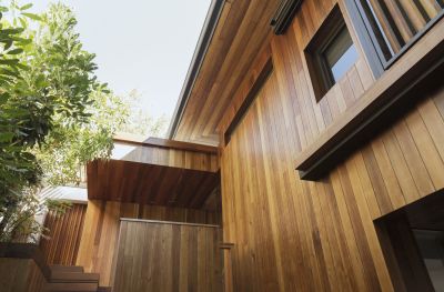 Hardwood Siding Installation